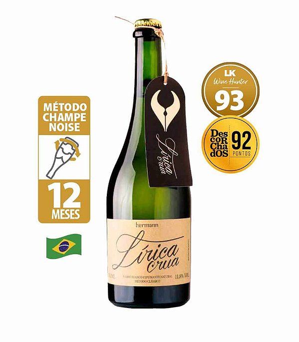 Hermann Lírica Crua Nature 750 ml