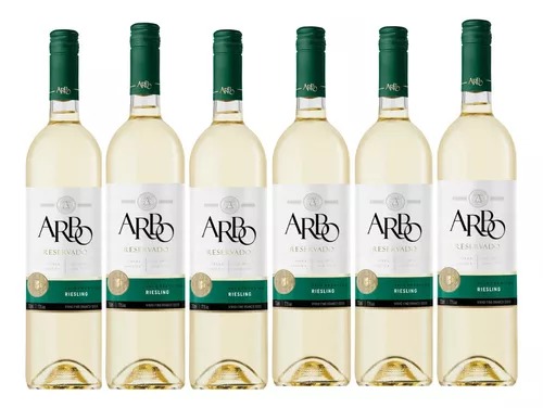 Arbo Riesling 750ml caixa com 6 garrafas