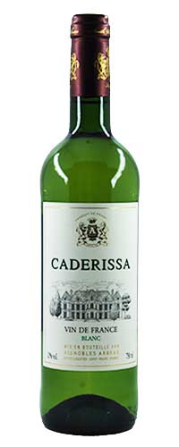 Caderissa Vin de France Blanc 750 ml