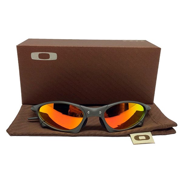 Oculos Oakley  Penny Xmetal lente vermelha