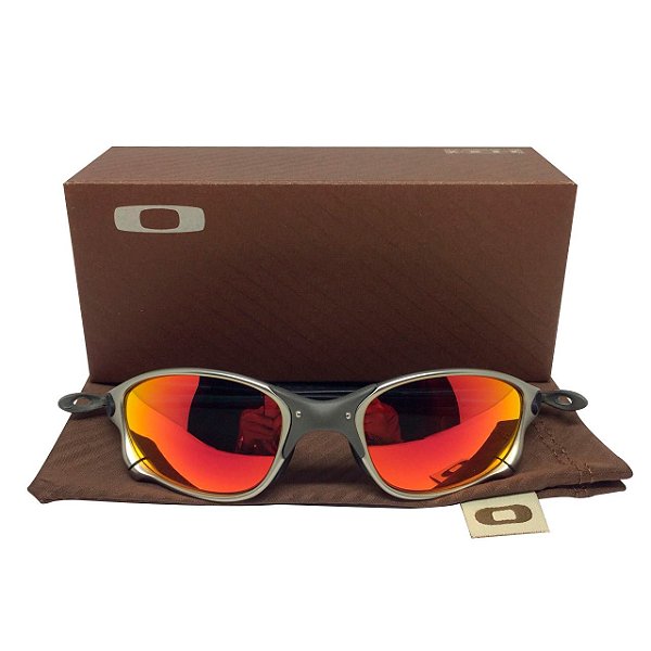 Óculos Oakley  Doublexx Tio2 vermelho