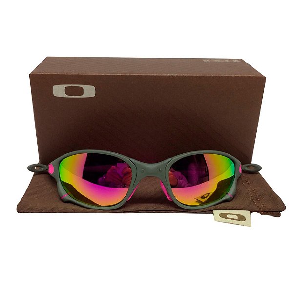 Oculos Oakley  Doublexx Xmetal rosa