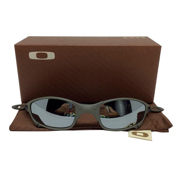 Oculos Oakley Juliet Xmetal lente prata