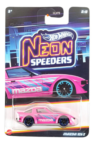 Hot Wheels Neon Speeders Mazda Rx-7 Jcb01