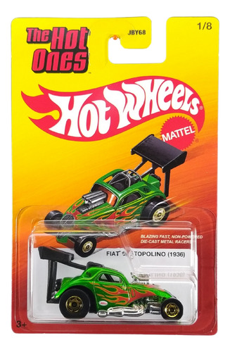 Hot Wheels Temáticos The Hot Ones Fiat 500 Topolino Jby69