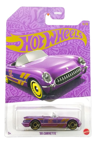 Hot Wheels Temáticos 57 Anos 55 Corvette Jdm23