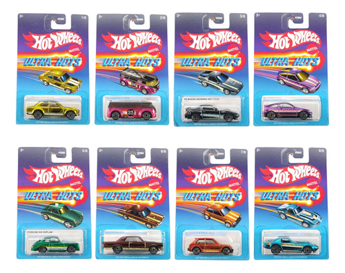 Hot Wheels Temáticos Ultra Hots 2025 Mix1 Set C/ 08 Hdg52