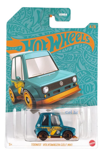 Hot Wheels Temáticos 56 Anos Toone Volkswagen Golf Mk1 Hvx07