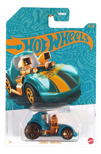 Hot Wheels Temáticos 56 Anos Tooned Twin Mill Hvx08