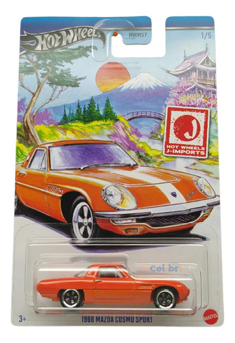 Hot Wheels Temáticos J-imports 1968 Mazda Cosmo Sport Hrt00
