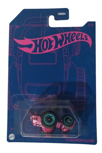 Hot Wheels Pearl And Chrome 70 Volswagen Baja Bug Hdh63