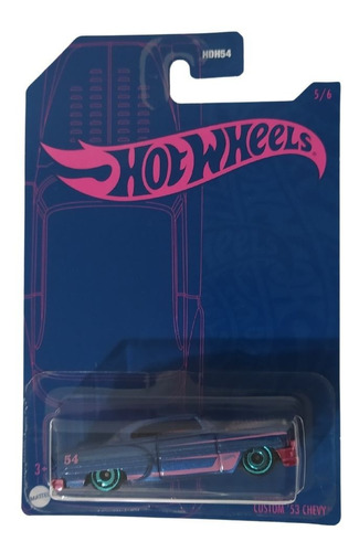 Hot Wheels Pearl And Chrome Custom 53 Chevy Hdh65