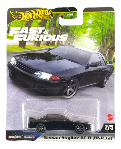 Hot Wheels Premium Velozes E Furiosos Nissan Skyline Gt-r