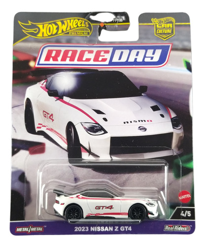 Hot Wheels Premium Car Culture 2023 Nissan Z Gt4 Hrv73