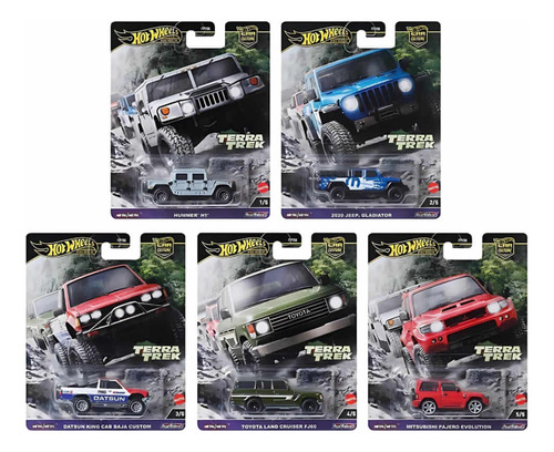 Hot Wheels Premium Car Culture Terra Trek Set C/ 05