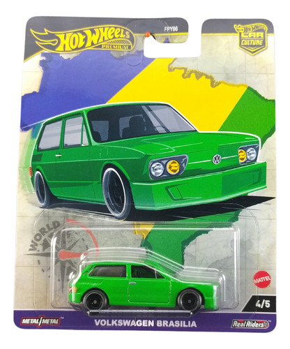 Hot Wheels Premium Car Culture Volkswagen Brasilia Hrv82