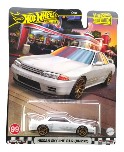 Hot Wheels Premium Boulevard Nissan Skyline Gt-r Bnr32 Hrt74