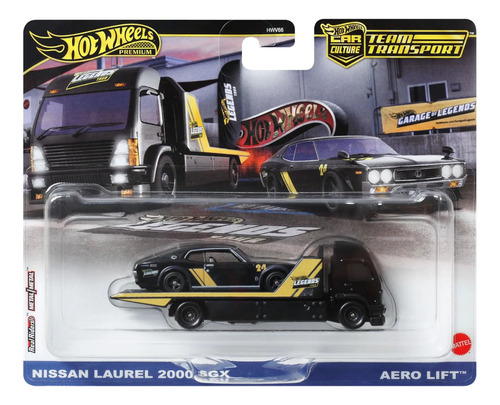 Hot Wheels Team Transport Nissan Laurel 2000 Aero Lift Hwv66