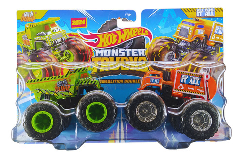 Hot Wheels Monster Trucks C/ 02 Gotta Dump Vs Trash It All