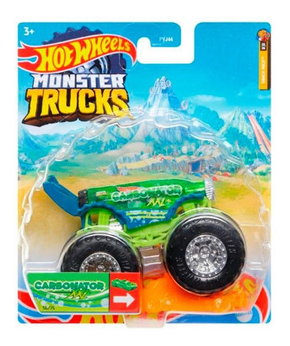 Hot Wheels Monster Trucks 1:64 Carbonator Xxl Hcp35