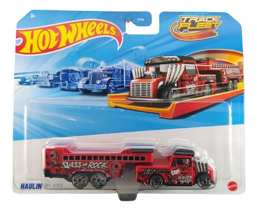 Hot Wheels Caminhão Trackfleet Haulin Class Jcm68