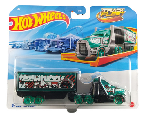 Hot Wheels Caminhão Trackfleet Speed Hauler Jcm66