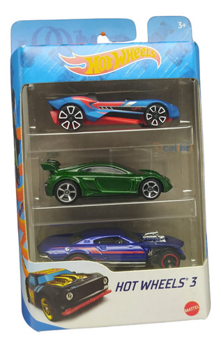 Hot Wheels Pack C/ 03 Carbonic Mastretta Mxr Project Speeder
