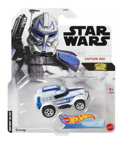 Hot Wheels Character Cars Star Wars Captain Rex Gjj00