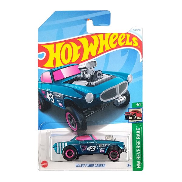 Hot Wheels Volvo P1800 Gasser Super Thunt Htf37 2024h