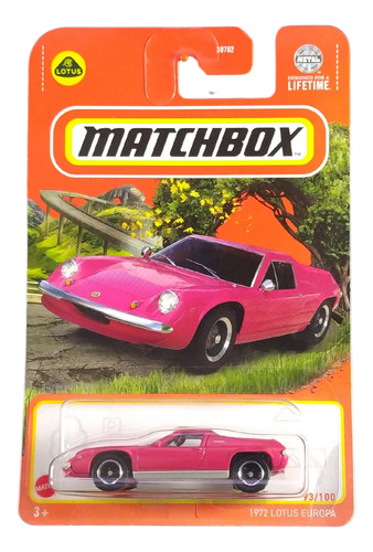 Matchbox 1972 Lotus Europa Hvl80 2024