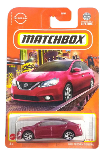 Matchbox 2016 Nissan Sentra Hvl30 2024