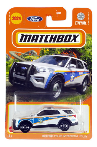 Matchbox 2023 Ford Police Interceptor Utility Hvl14 2024