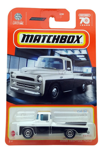 Matchbox Dodge Sweptside Pickup Hkx24 2023