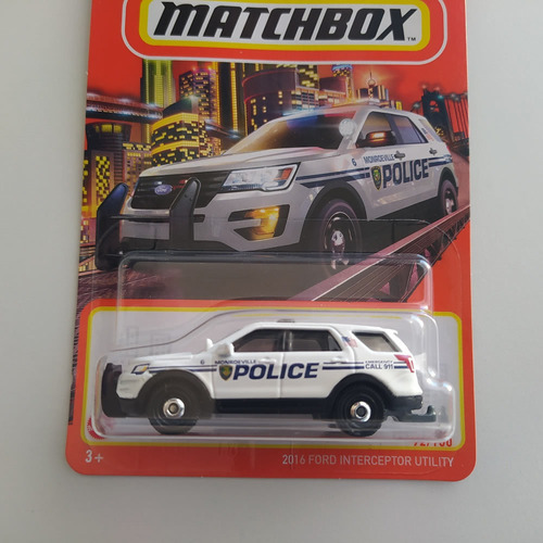 Matchbox 2016 Ford Interceptor Utility Hfp77 2022