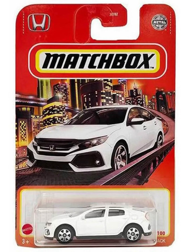 Matchbox - 2017 Honda Civic Hatchback - Gvy08 - 2021