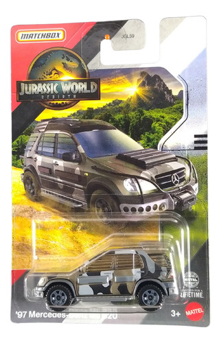 Matchbox Jurassic World 97 Mercedes-benz Ml 320 Jgl14