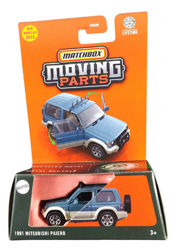 Matchbox Moving Parts 1991 Mitsubishi Pajero Jbw66