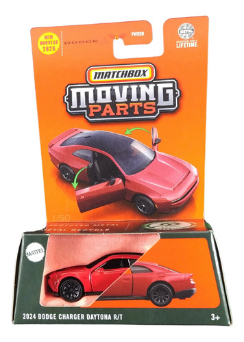 Matchbox Moving Parts 2024 Dodge Charger Daytona R/t Jbw53