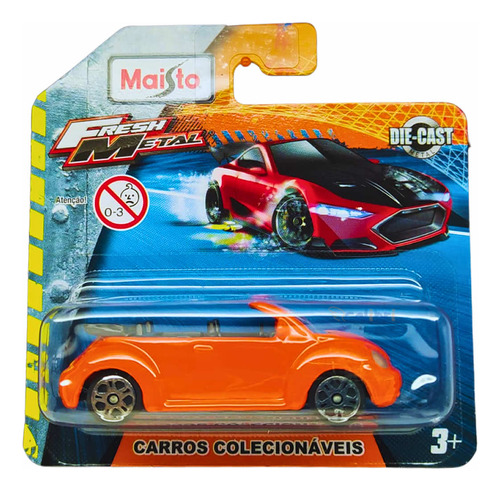 Maisto Fresh Metal 1:64 Volkswagen New Beetle Cabrio