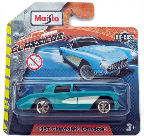 Maisto Fresh Metal 1:64 1957 Chevrolet Corvette