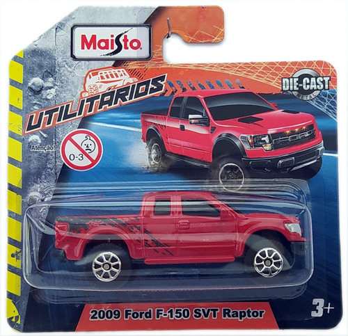 Maisto Fresh Metal 1:64 2009 Ford F-150 Svt Raptor