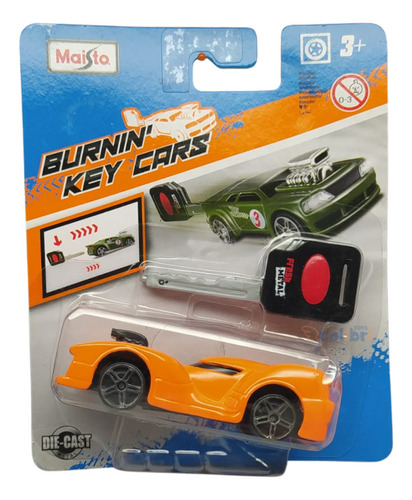 Maisto Burning Key Cars Chave Lançadora 1:64 Nite Crawler