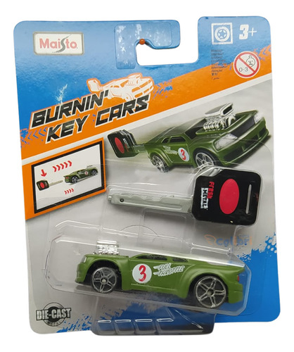Maisto Burning Key Cars Chave Lançadora 1:64 Wild Whip
