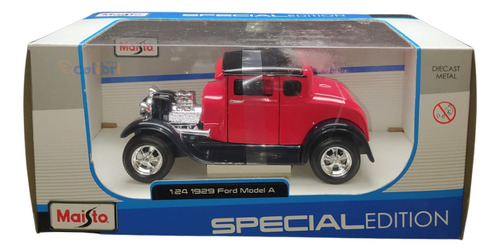 Maisto Special Edition 1:24 1929 Ford Model A Vermelho