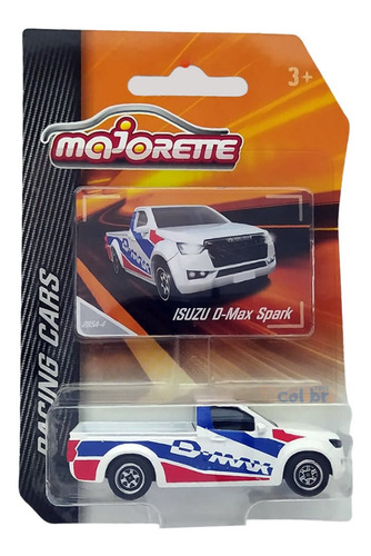 Majorette Racing Cars Isuzu D-max Spark Branco