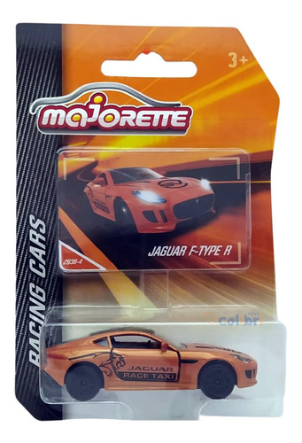 Majorette Racing Cars Jaguar F-type R Laranja