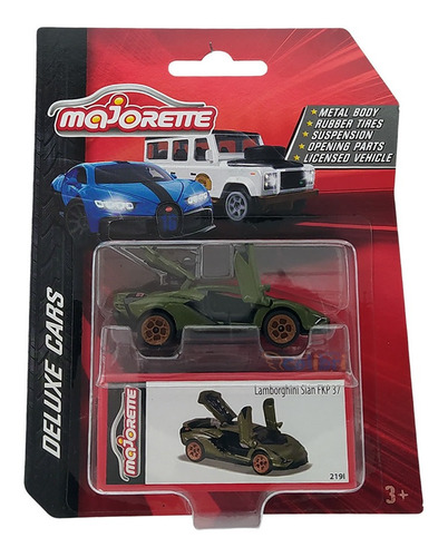 Majorette Deluxe Cars Lamborghini Sián Fkp 37 Verde