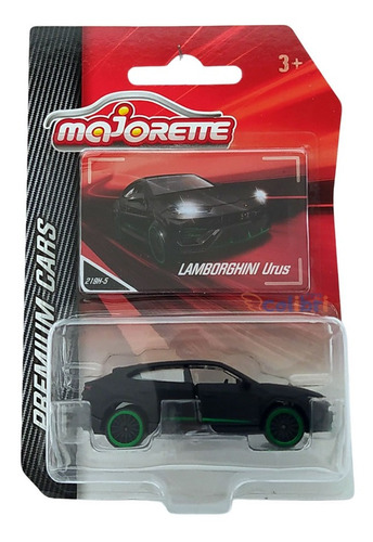 Majorette Premium Cars 1:64 Lamborghini Urus Preto