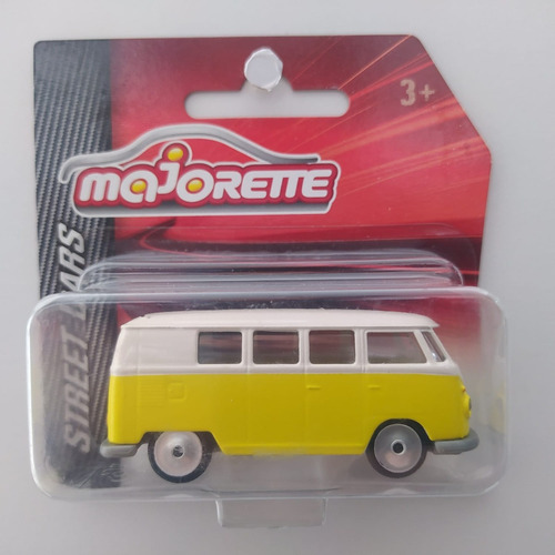 Majorette Volkswagen T1 Kombi 1:64 Amarela E Branca