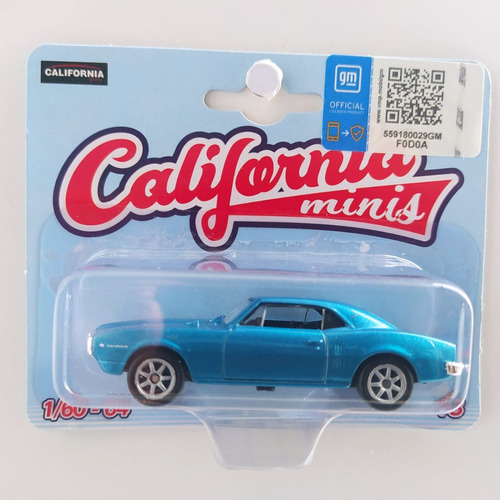 California Minis 1967 Pontiac Firebird 1:64 Welly